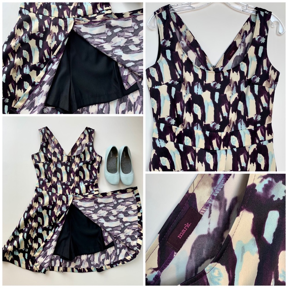 MARK Tailored Dress w/Shorts Women’s Size Medium - Picture 4 of 11